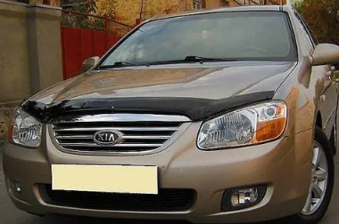 Дефлектор капота (мухобойка) Kia Cerato 2004-2009 (Киа Черато) SIM